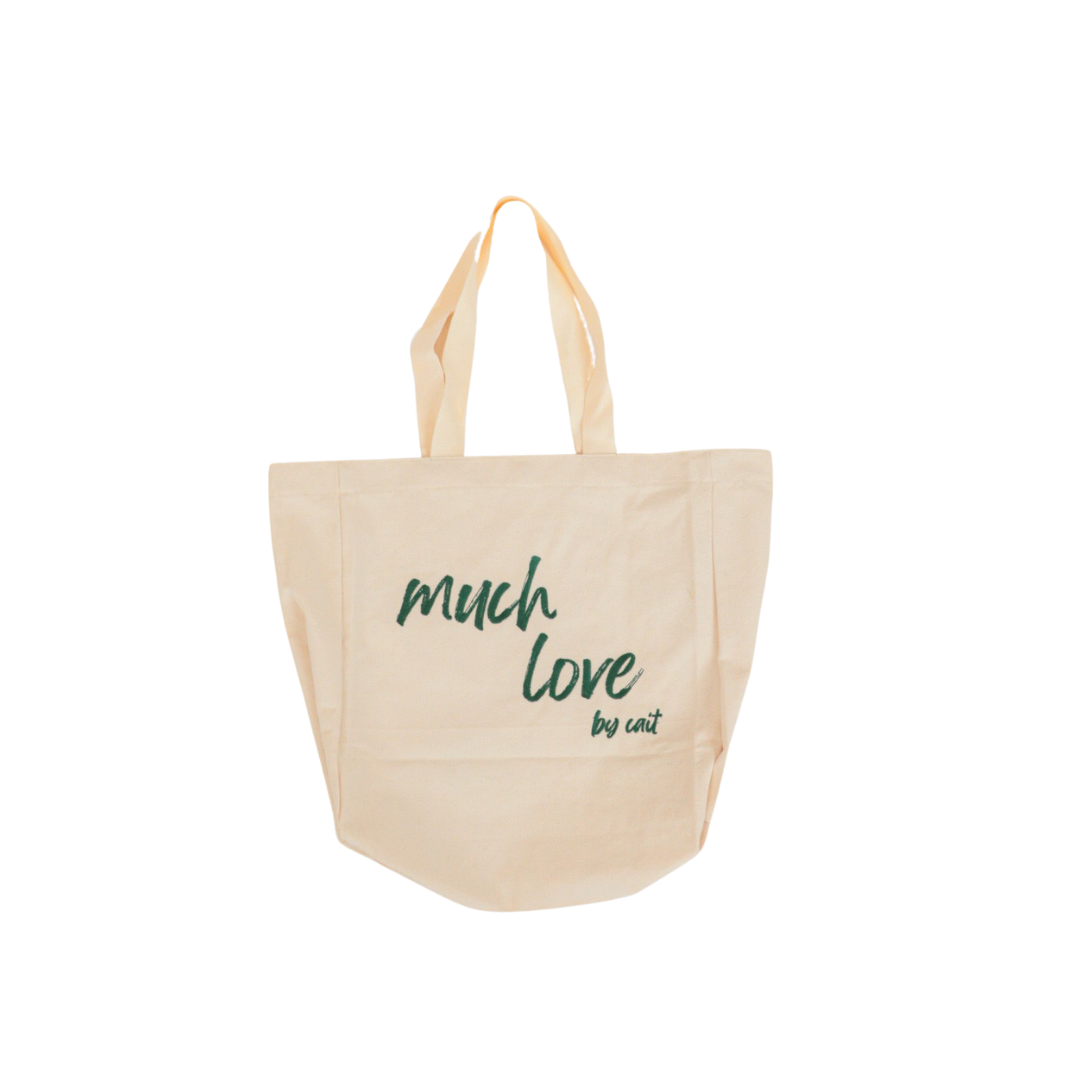 Much Love Extra Large Tote Bag